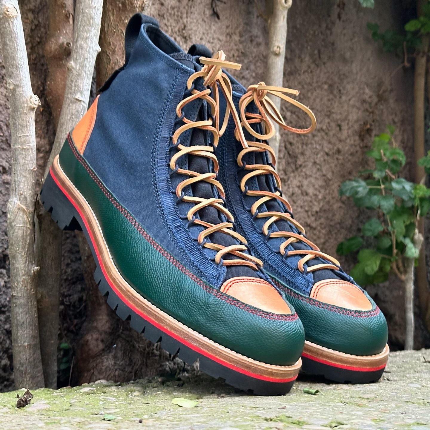 Autumn and winter hand-turned leather Martin boots