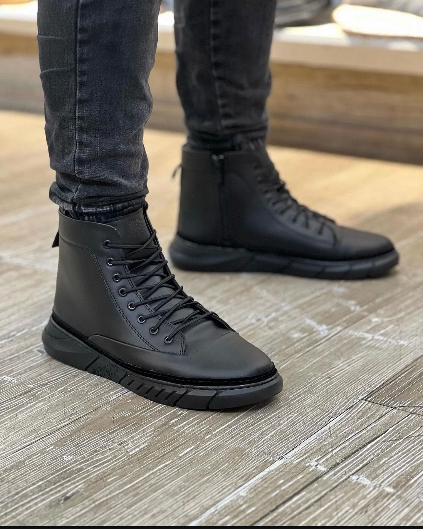 Men's waterproof and non-slip totem temperament booties