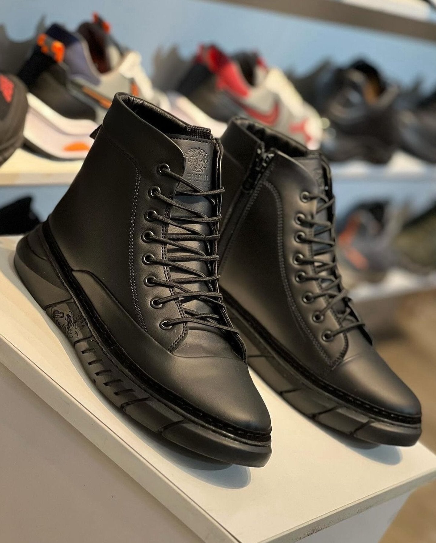 Men's waterproof and non-slip totem temperament booties