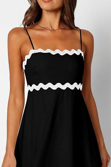 A LINE MIDI BLACK DRESS