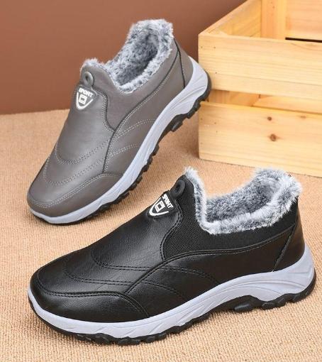 Wool padded anti-skid and cold-proof men's cotton boots