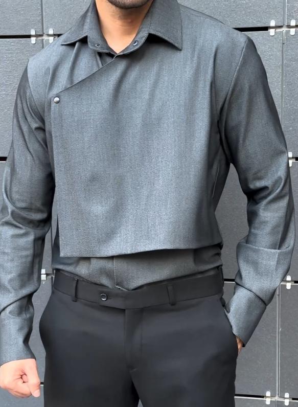 Men's Italian high-quality design handmade shirt