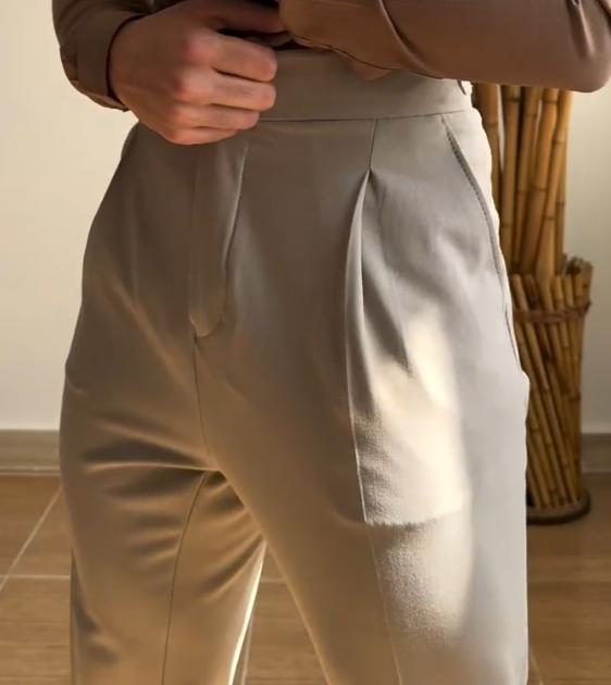 Two-color optional Italian casual dress pants