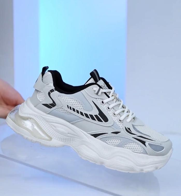 Men's low-top breathable air cushion shoes